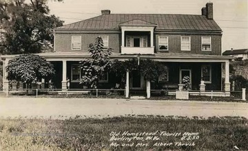 Located on U.S. Route 50. Owned by Mr. and Mrs. Albert Thrush at the time the photo was taken.
