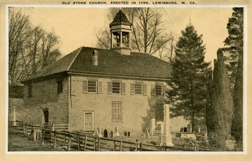 Church erected in 1796. Published by Mason Bell &amp; Company. (From postcard collection legacy system.)