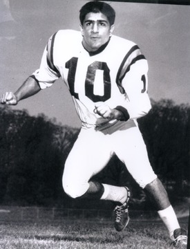 Frank Loria graduated from Notre Dame Catholic High School in Clarksburg, West Virginia. He attended and played football at Virginia Tech University where he earned All American honors in 1967. Loria would later join the Marshall University coaching staff as defensive backs coach. He died in the airplane crash that killed most of the Marshall football team, staff and many others on November 14, 1970.