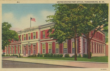 Built in 1931, the post office housed the IRS and the Treasury Department and was laocted on 14th and Juliana Streets.(From postcard collection legacy system.)