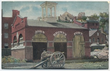 Copyright by National Tribune. See original for postcard historical information on John Brown's fort. (From postcard collection legacy system--subject.)