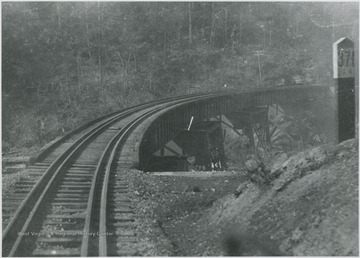 Virginian Railroad mainline from Mullens to Princeton.