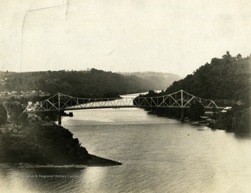 Print number 1783. Point Marion, Pennsylvania borders West Virginia.