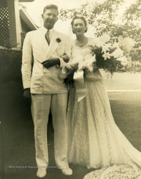 William Moreland of Morgantown, West Virginia married Ruth Roberts of Richwood, West Virginia on August 3, 1940.