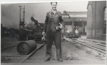 John Earl Lilly pictured in his work gear. 