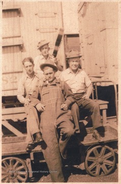Long, on the far right, is Roy C. Long's uncle.