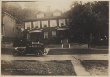 View of Robert Summers Neely home located on Ballengee Street. Neely was a local dentist and chairman of the republican county committee. 