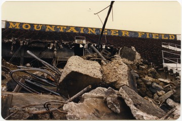 Old Mountaineer Field was opened in 1924 and demolished in 1987.