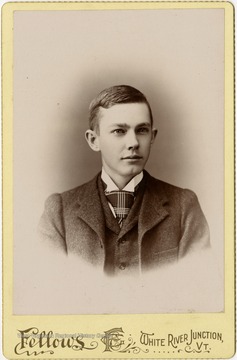 This image is part of the Thompson Family of Canaan Valley Collection. The Thompson family played a large role int he timber industry of Tucker County during the 1800s, and later prospered in the region as farmers, business owners, and prominent members of the Canaan Valley community.George B. Thompson came to Tucker County as part of the Blackwater Boom and Lumber Company, formerly known as the Thompson Lumber Company. He worked there as a secretary and timekeeper until 1907, when the company was bought by Babcock Lumber Company of Pittsburgh, Pennsylvania, as he was then appointed manager.After the mill closed in 1924, George B. Thompson remained in the community as a local business man and served a term as postmaster of Davis. He also served a term in the House of Delegates as the representative from Tucker County. 