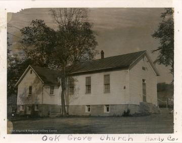 The original church was organized in 1860 and the present church was built in 1881.
