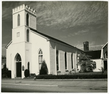 The church was organized in 1821 and the current building was constructed in 1853.