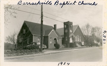 The church was organized in 1841.  The current church was built in 1921.