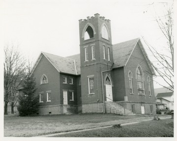 The church was organized in 1831 and the first church, a log building, was built the same year.  In 1870 a frame church replaced the log church.  In 1916 the present church was dedicated.
