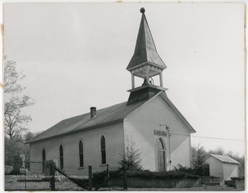The present church is the third built at the current site.  The church was dedicated in 1889.