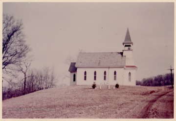 The church is located on Little Indian Creek.  There have been three buildings for the church.  The first church was built in 1800.  The current church building was built and dedicated in 1901 and it was named for the Lynch family.
