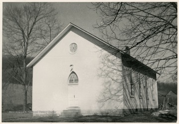 The church was organized in 1835 on Stewart's Run in William Stewart's home.  The location of church services changed to Sugar Grove in the 1840's when more church members lived their than in Stewart's Run. The first church was built in 1850. The current church building was built in 1887.
