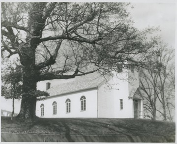 The church was established in 1824 after a series of meetings took place in the homes of settles, sometimes forcing attendees to travel as many as 50 miles. 