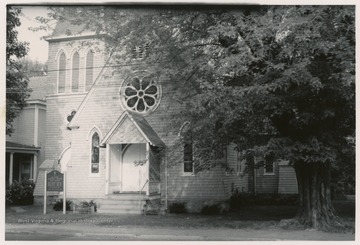 The church was organized in 1851.