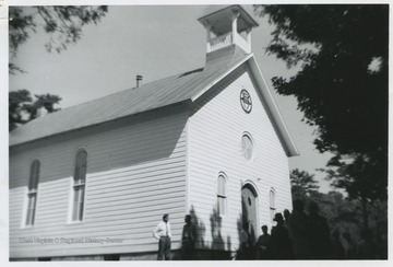 The church was built around 1821 about two miles north of Ft. Seybert. It was the first ever Methodist church in Pendleton County. 