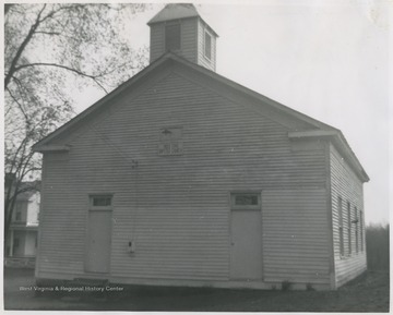 The church was established in 1849. It has two branches, the other being located in Arlington, W. Va.