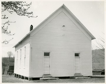 The church was organized in 1852. The present church frame building was built in 1880.