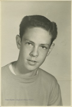Bell, a student at Southern Garrett High School, poses for his school photo. 