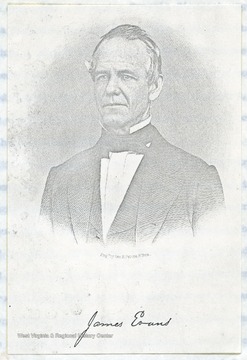 Colonel James Evans, a prominent farmer and civic leader in Morgantown, W. Va. Appointed as commander for the Seventh West Virginia Volunteer Infantry.Image from 1965 thesis, "The Seventh West Virginia Volunteer Infantry 1861-1865"