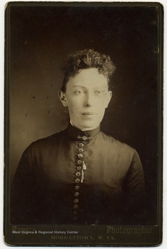 Portrait of Mary Courtney Randall.  The Courtney family is distantly related to Blanche Lazzell.