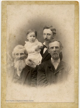 Pictured are Madison Daniels, Reverend Daniels, Dr. Hadie, and son.