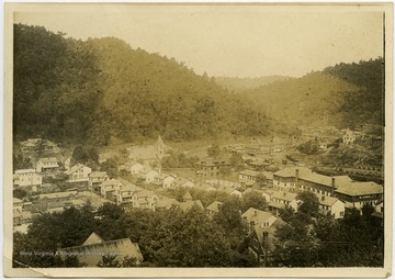 Gary, W. Va., looking southwest from grape vineyard.