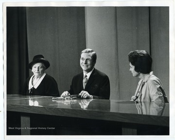 Pearl S. Buck appears as guest on Spotlight, Saturday, April 15th at 2:00 p.m., discussing 'What is America's Role in Asia?', and the formation of the Pearl S. Buck Foundation to aid American children in Asia.