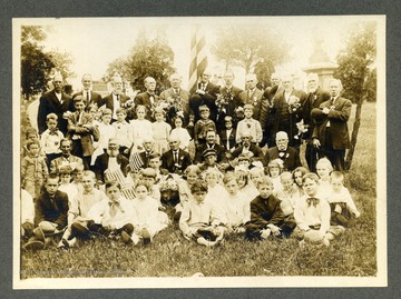 Back row- 4th from left: Isaac M. Kelley Sr.
