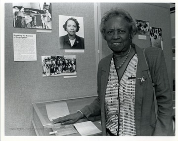 Victorine Louistall-Monroe of Clarksburg was the first known African-American woman to earn a WVU degree (M.Ed., August 1945) and the first African-American faculty member. She was a professor of library science at WVU from 1966 to her retirement in 1978 and is a member of the President's Advisory Board.
