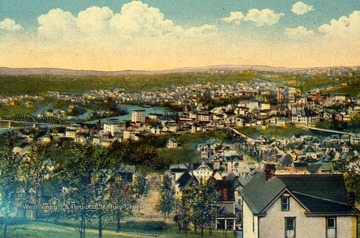 1921 Morgantown view.