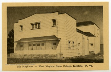 "The Playhouse" at West Virginia State College.