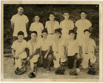 The Morgantown Fire Department Little League baseball team.