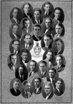 WVU portrait of Sigma Chi members.