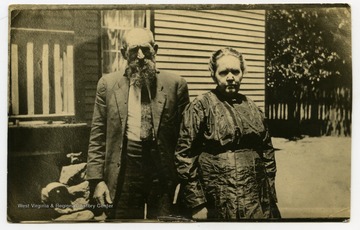"Devil Anse" Hatfield and his wife Levisa "Levicy" Chafin.